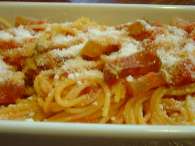Spaghetti all'amatriciana