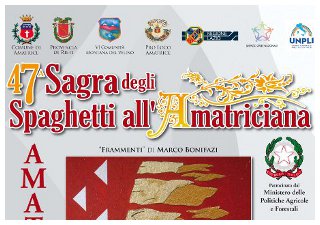 Lotteria della 47ma Sagra degli spaghetti all'amatriciana