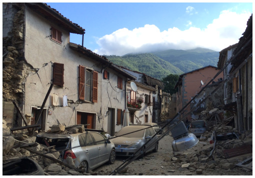 24-08-2016 la frazione di Sant'Angelo di Amatrice