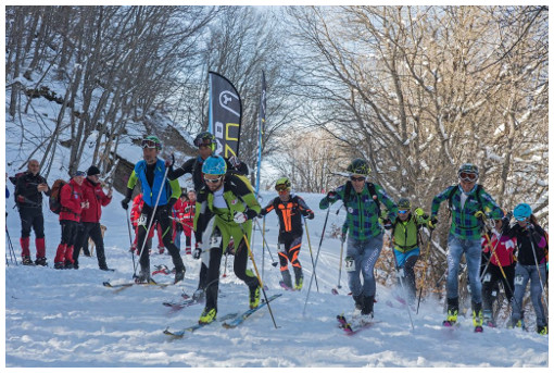 Ad Amatrice la gara di Skialp dei Parchi si tramuta in festa