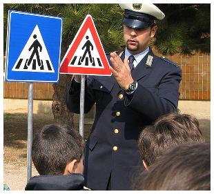 Pedibus, a Rieti un percorso di educazione stradale