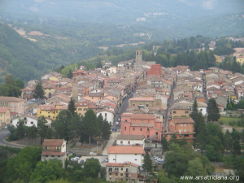 Veduta panoramica di Amatrice