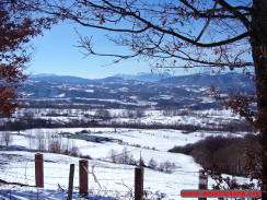 Conca amatriciana innevata