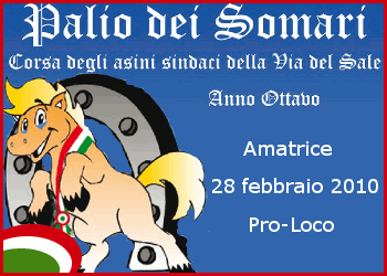 VIII� Palio dei Somari Sindaci 28-03-2010