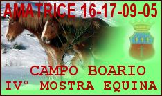Campo Boario IV� Mostra equina 16-17-09-2005