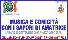 Centocelle, Musica e Comicit�, con i sapori di Amatrice