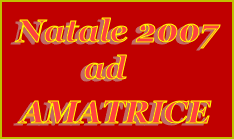 Amatrice, Natale 2007