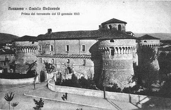 Castello Orsini prima sisma
